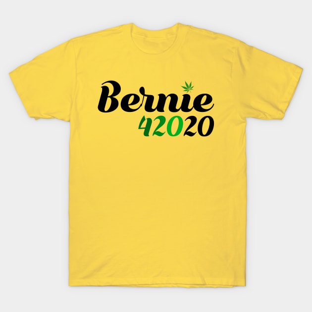 420 Bernie Sanders 42020 T-Shirt by CharJens